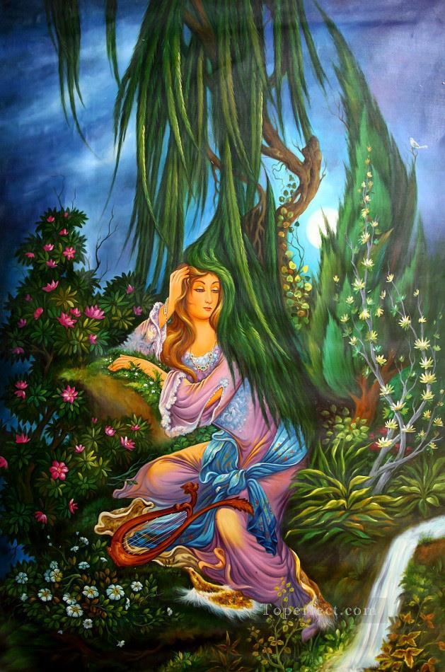 In the Garden of Love India Oil Paintings
